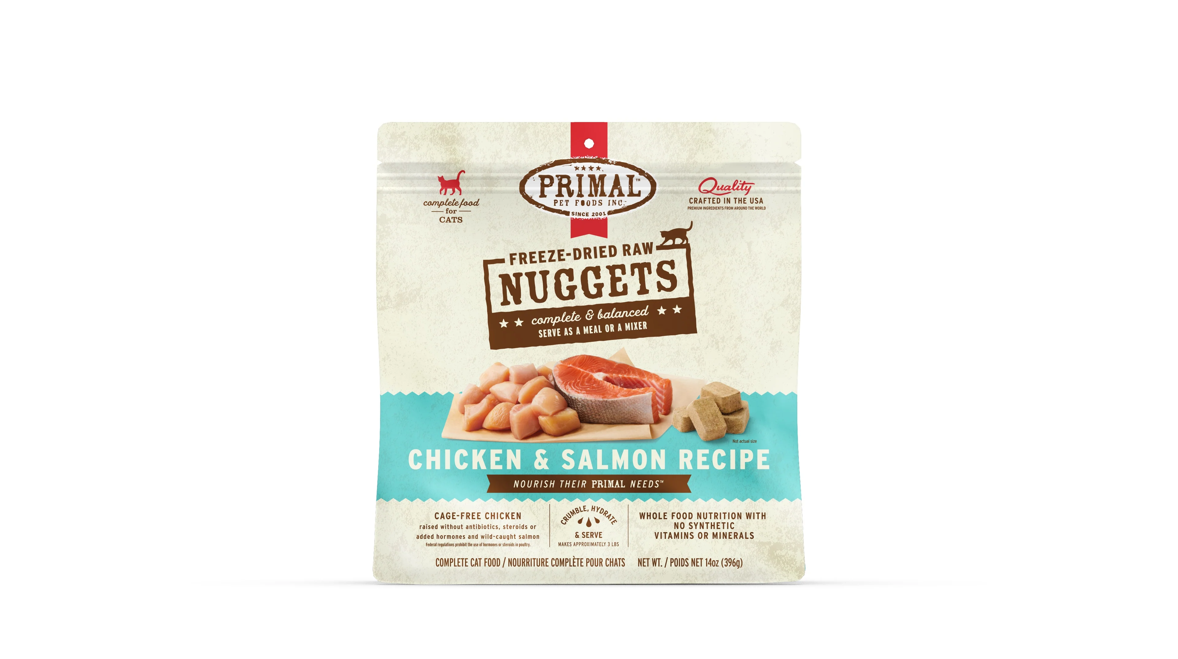 Primal Cat Freeze-Dried Chicken & Salmon Formula - Image 4