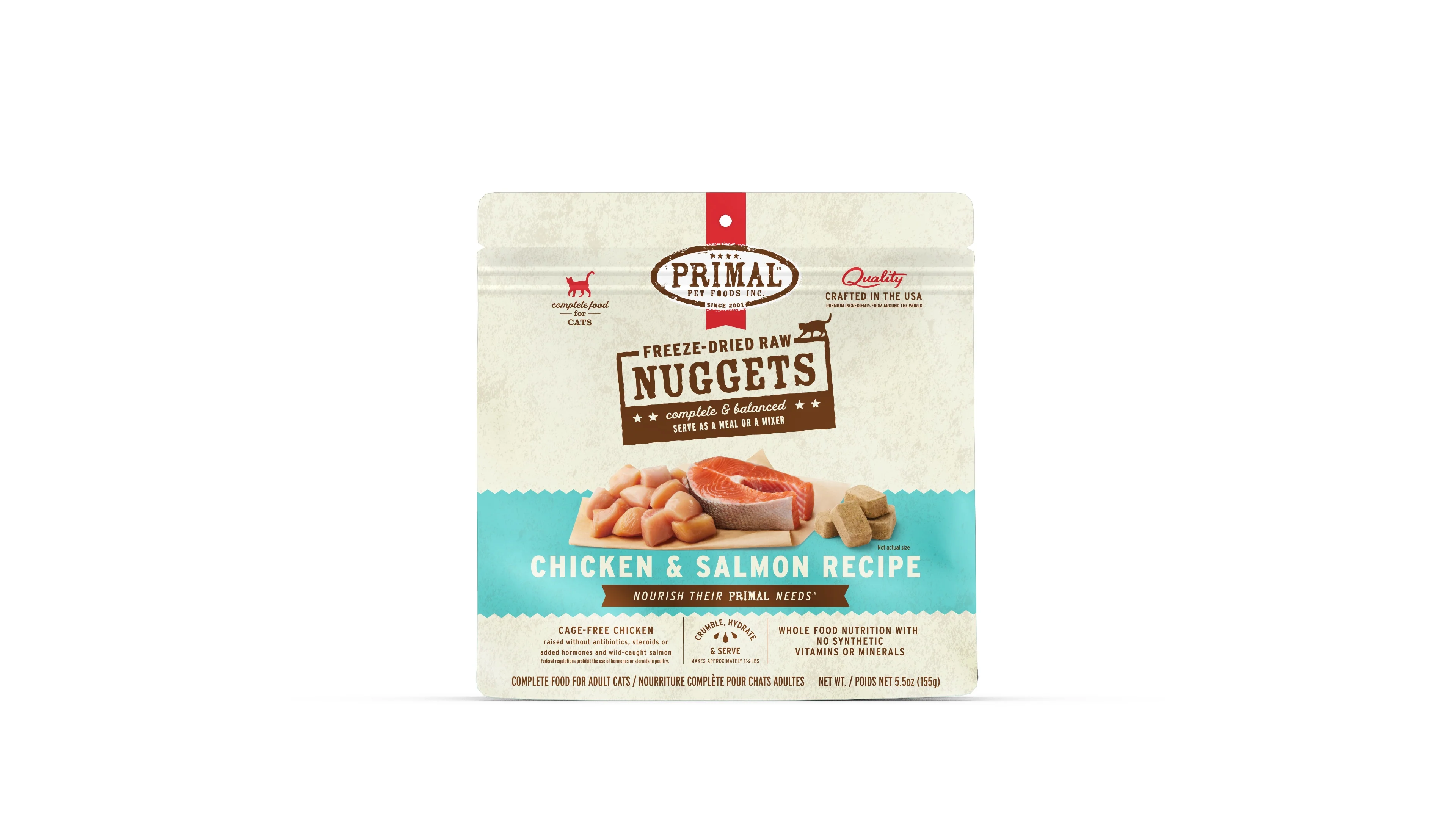 Primal Cat Freeze-Dried Chicken & Salmon Formula - Image 5