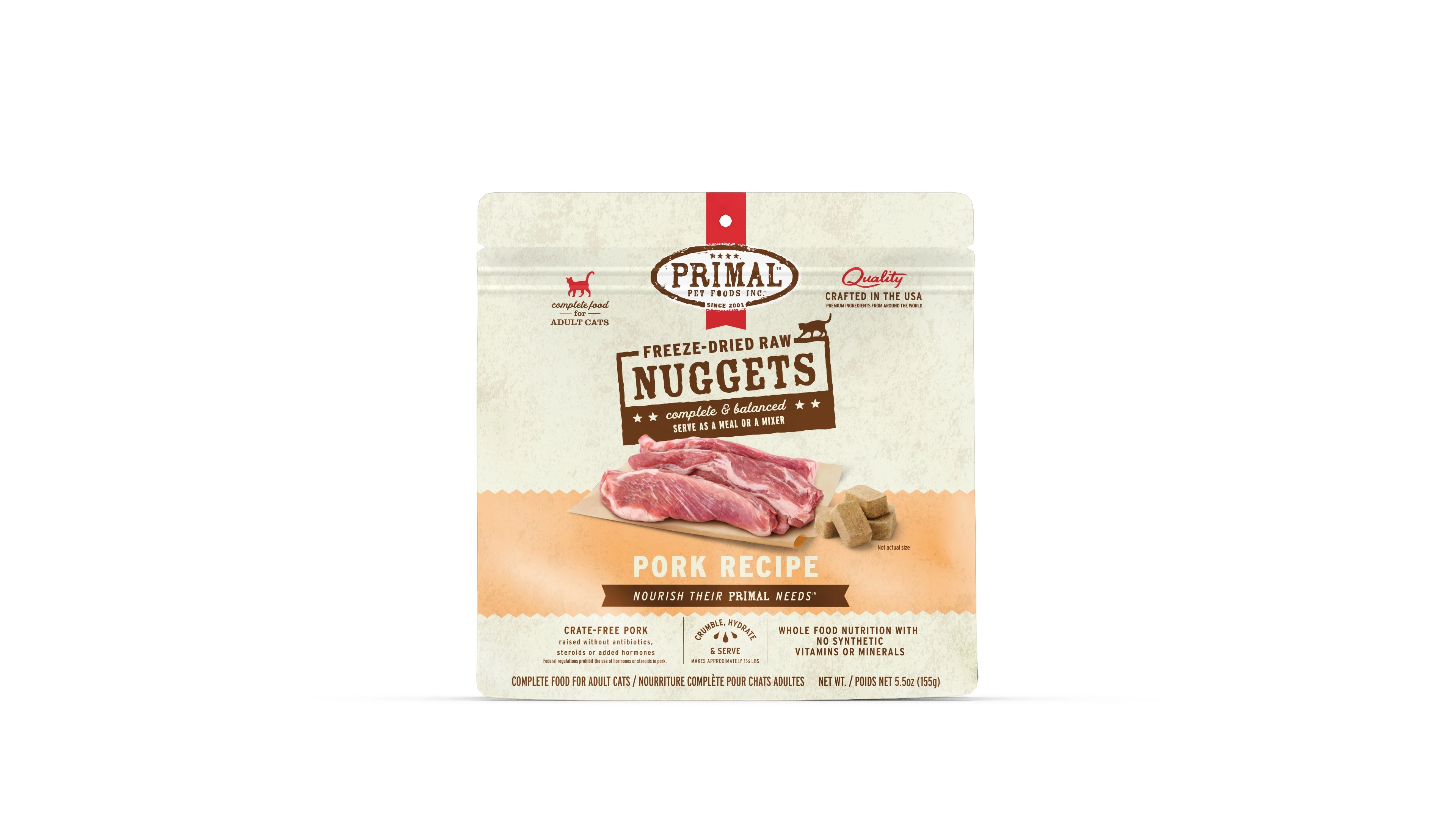 Primal Cat Freeze-Dried Pork Formula - Image 3
