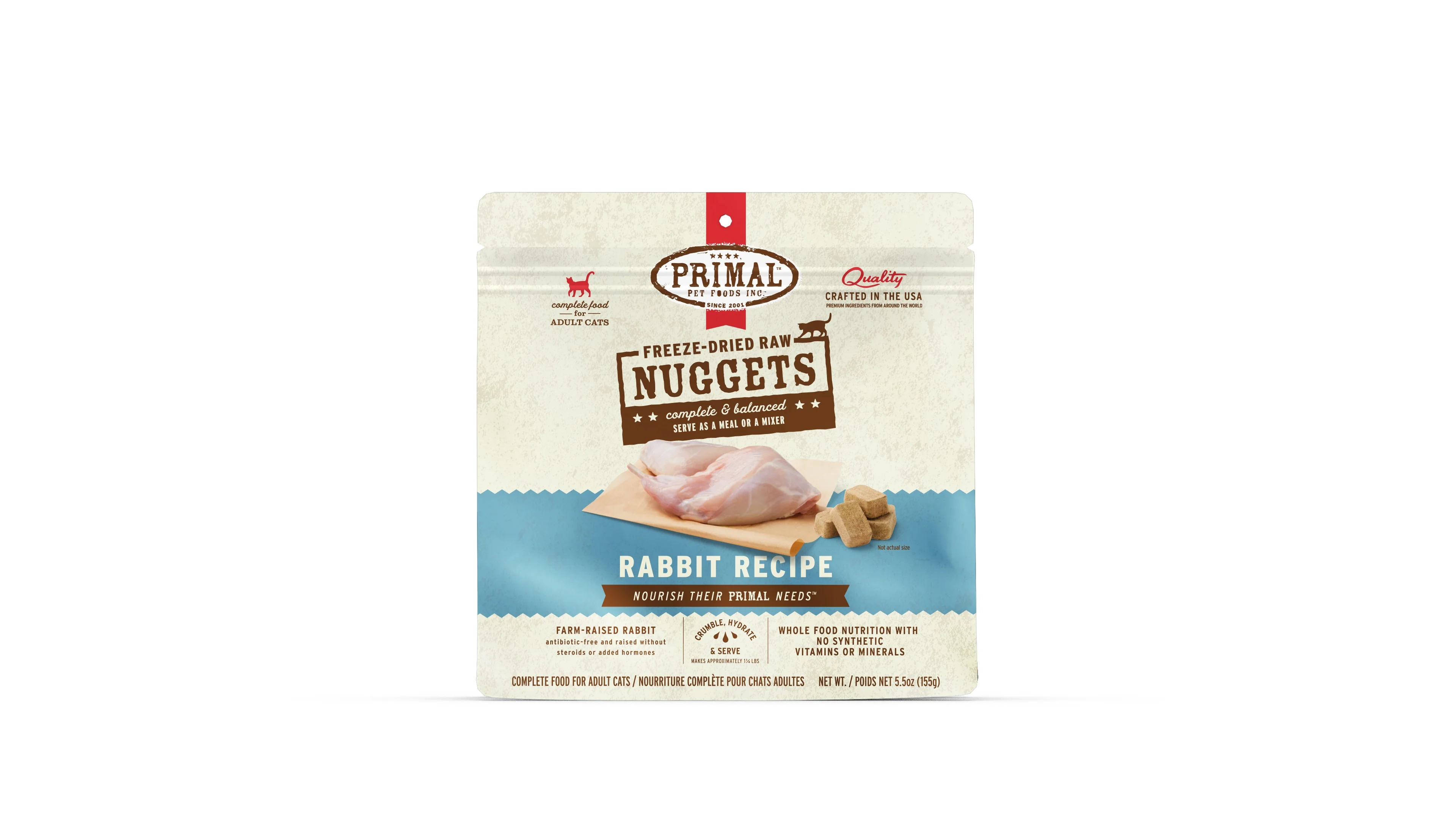 Primal Cat Freeze-Dried Rabbit Formula - Image 3