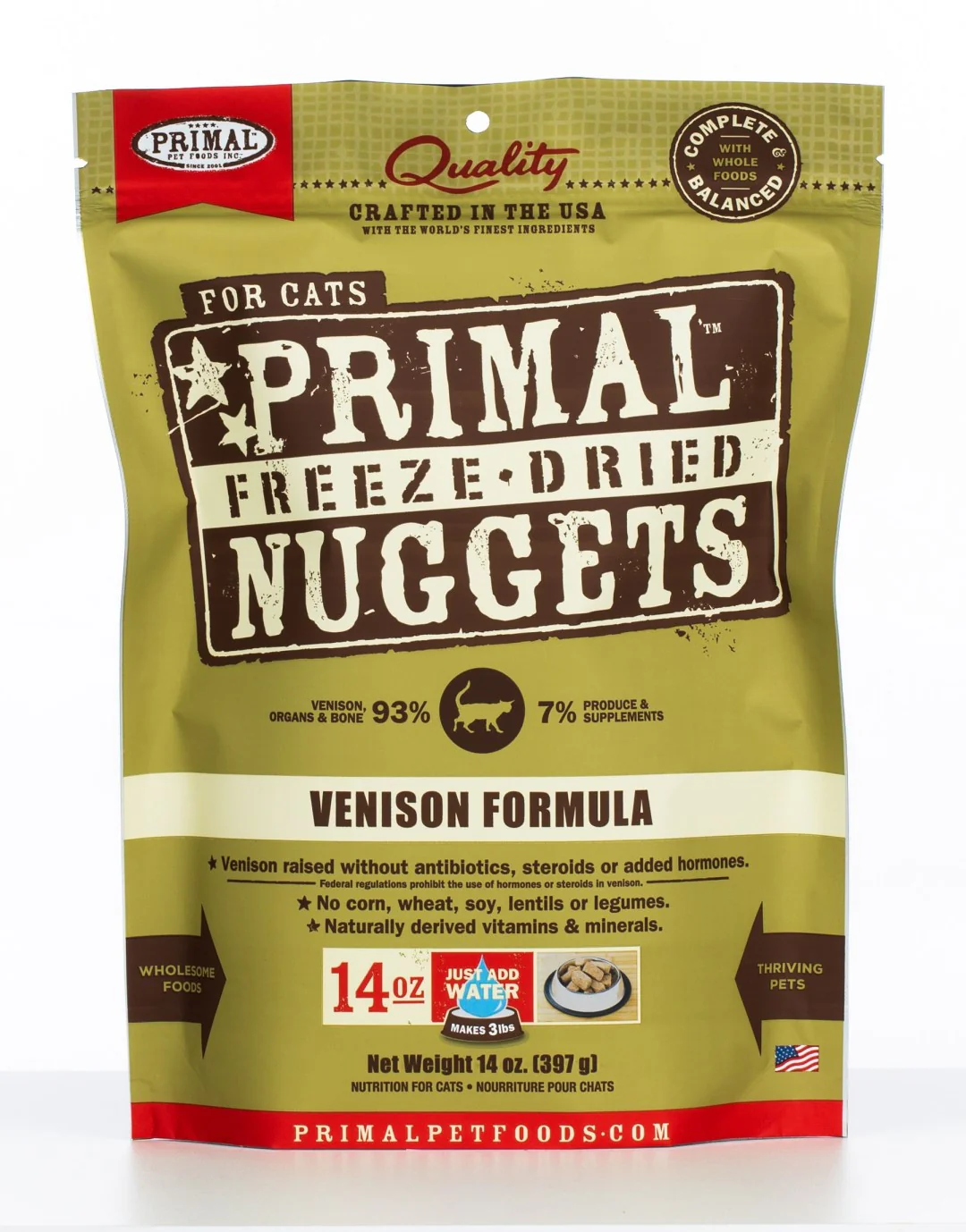Primal Cat Freeze-Dried Venison Formula - Image 2