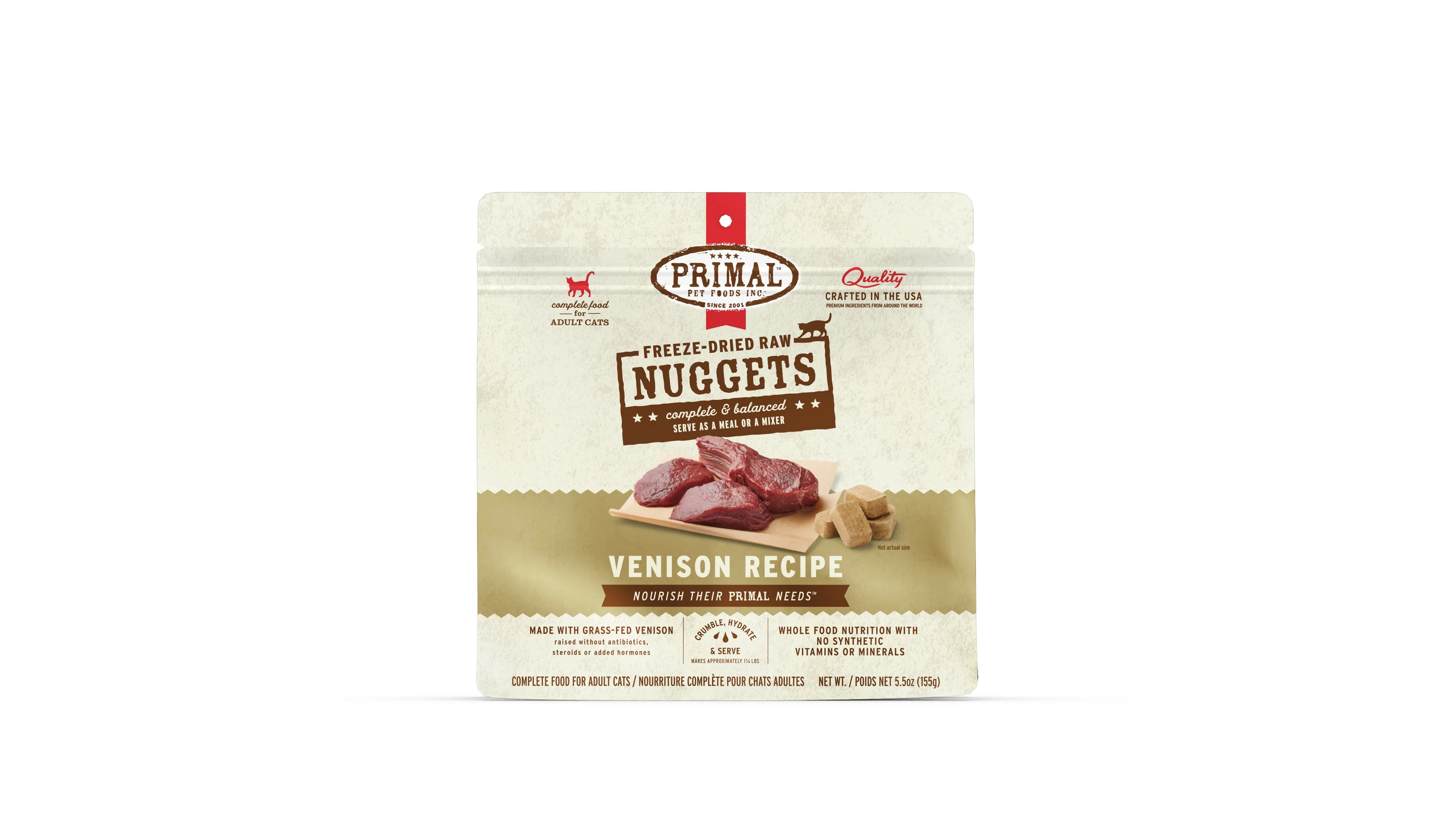 Primal Cat Freeze-Dried Venison Formula - Image 3