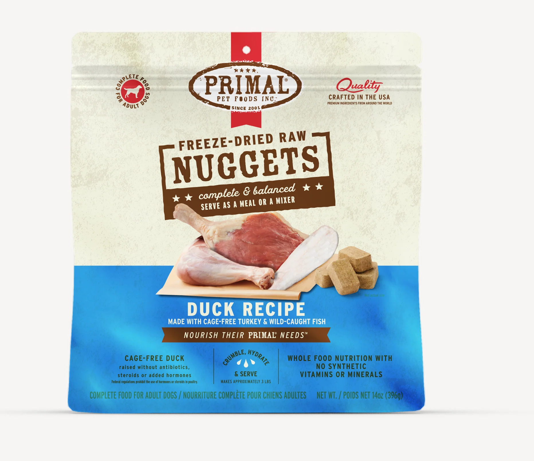 Primal Freeze-Dried  Duck, Turkey & Fish Formula - Image 5