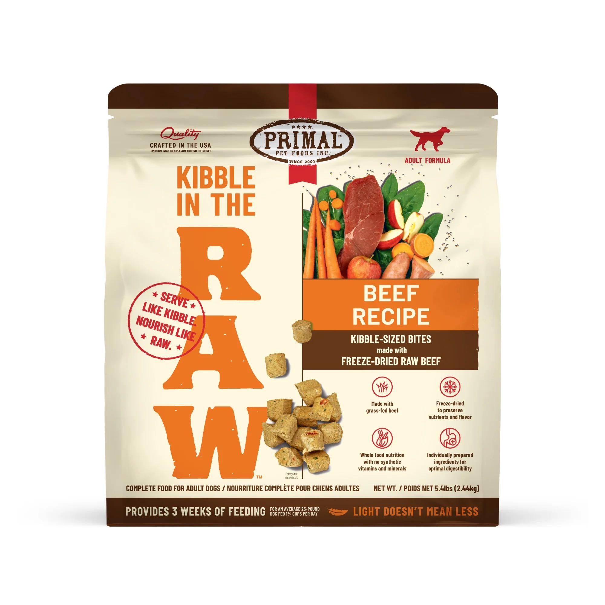 Primal Kibble in the Raw Beef - Image 4