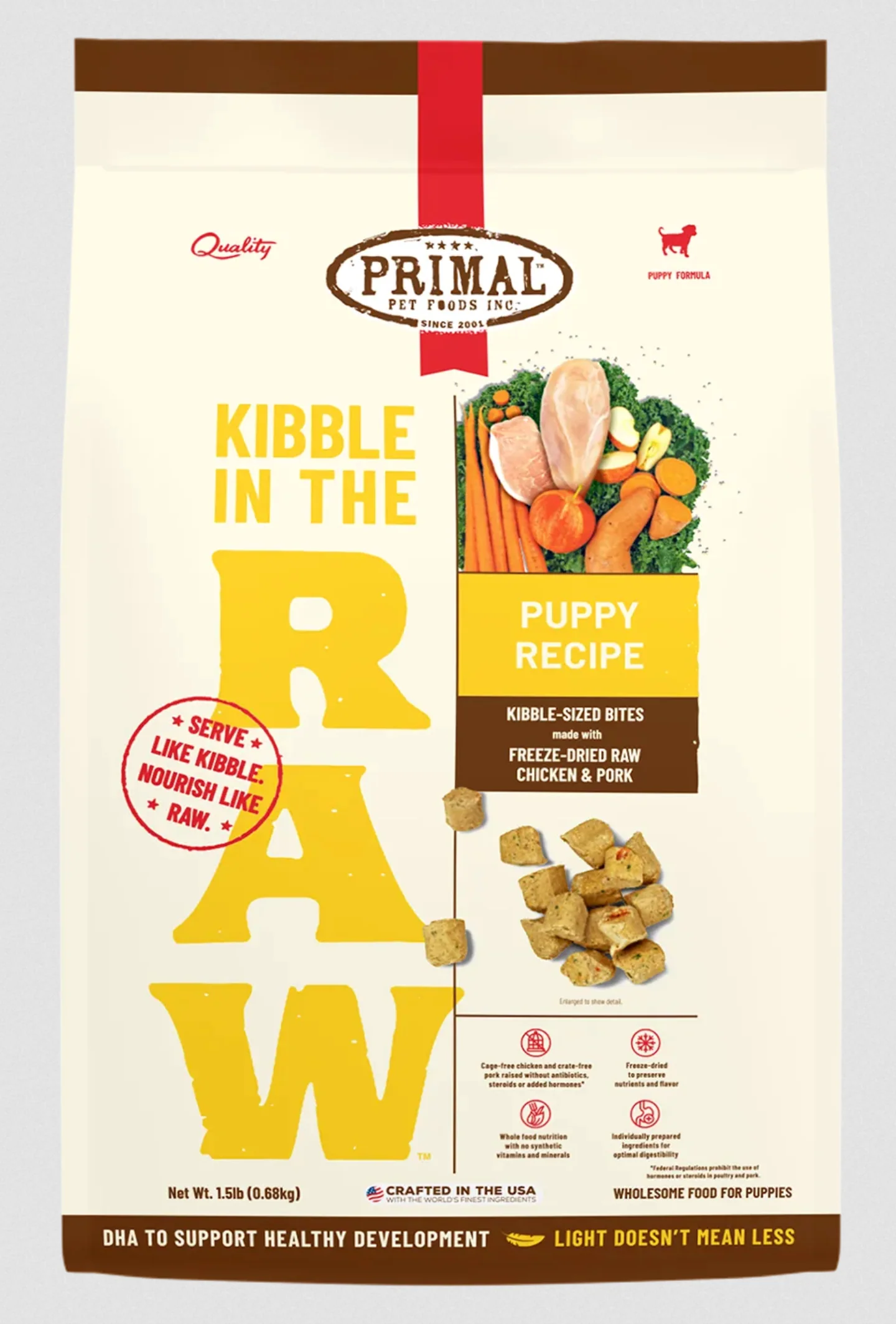 Primal Kibble in the Raw Puppy - Image 3