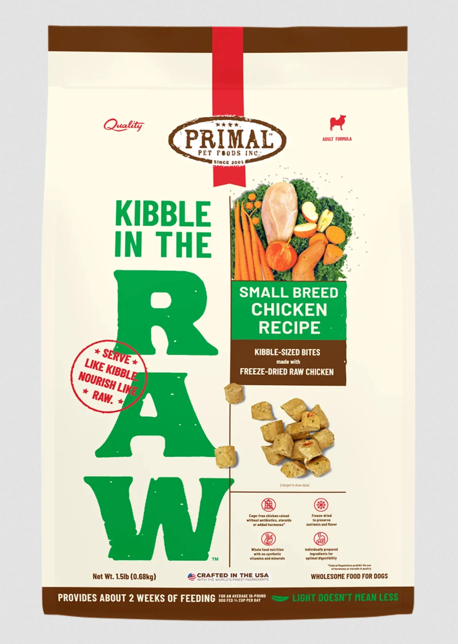 Primal Kibble in the Raw Small Breed - Image 2
