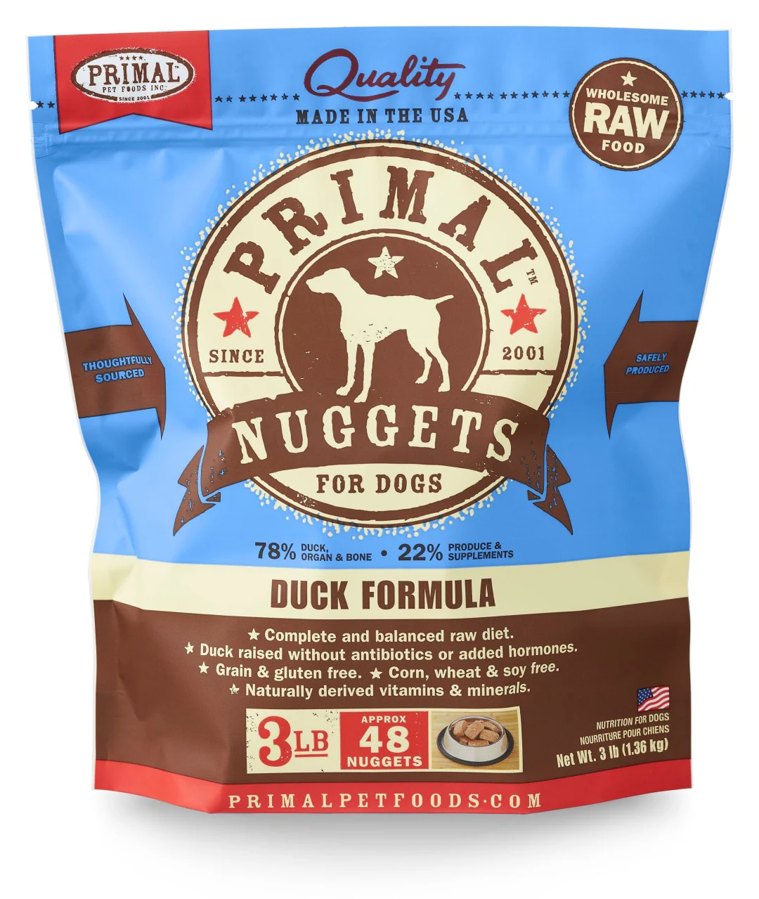 Primal Raw Frozen Duck, Turkey & Fish Formula - Image 2