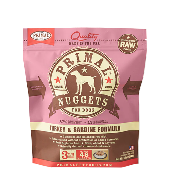 Primal Raw Frozen Turkey & Sardine Formula - Image 5