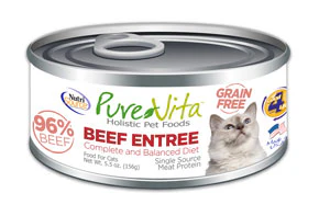 Pure Vita Cat Grain-Free Beef Entree - Image 4