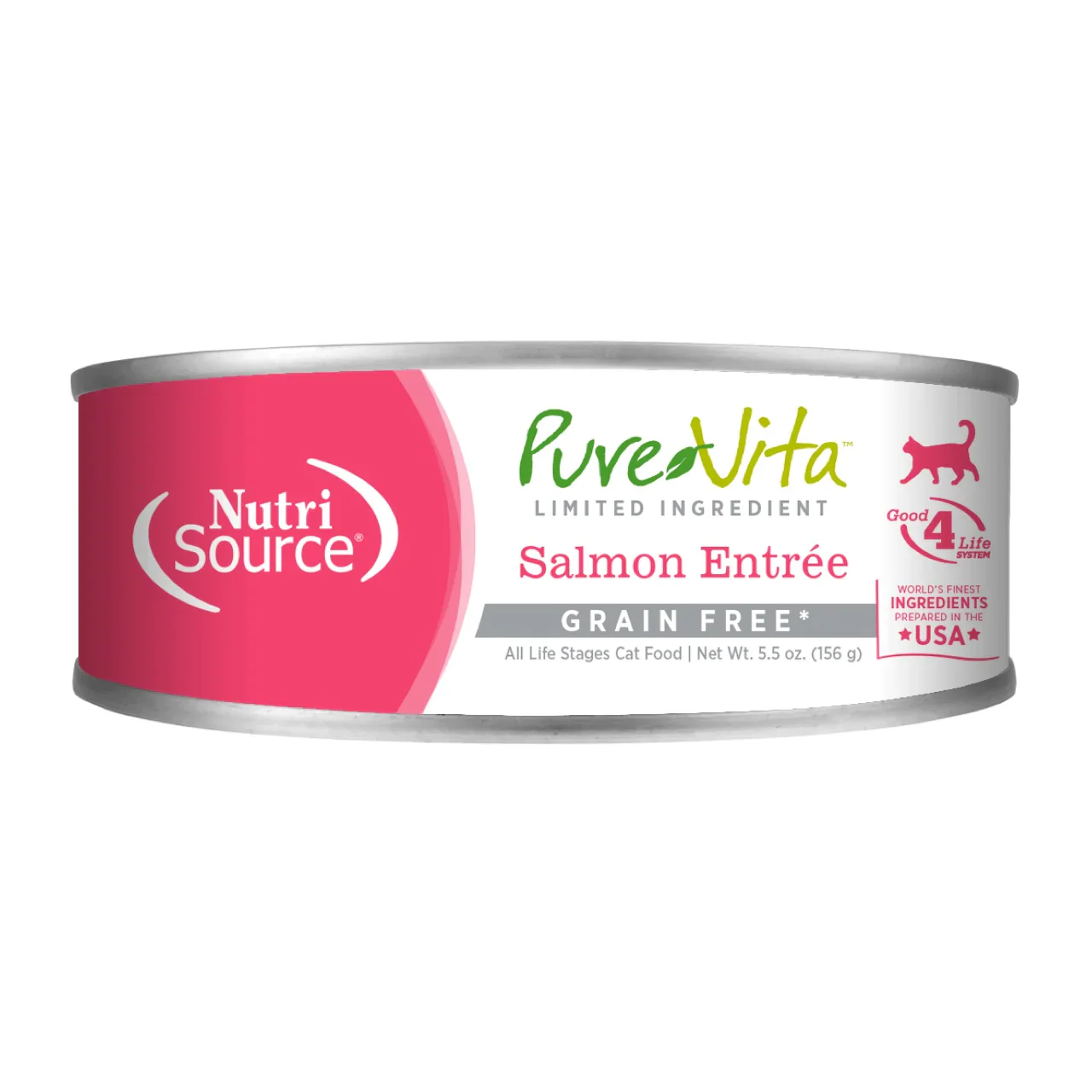 Pure Vita Cat Grain-Free Salmon Entree - Image 2