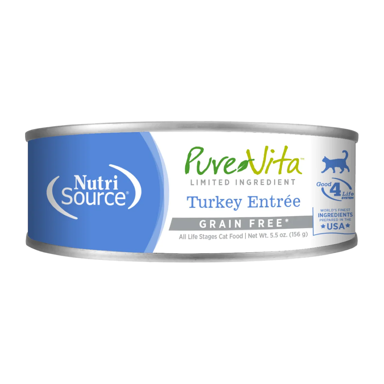 Pure Vita Cat Grain-Free Turkey Entree - Image 2