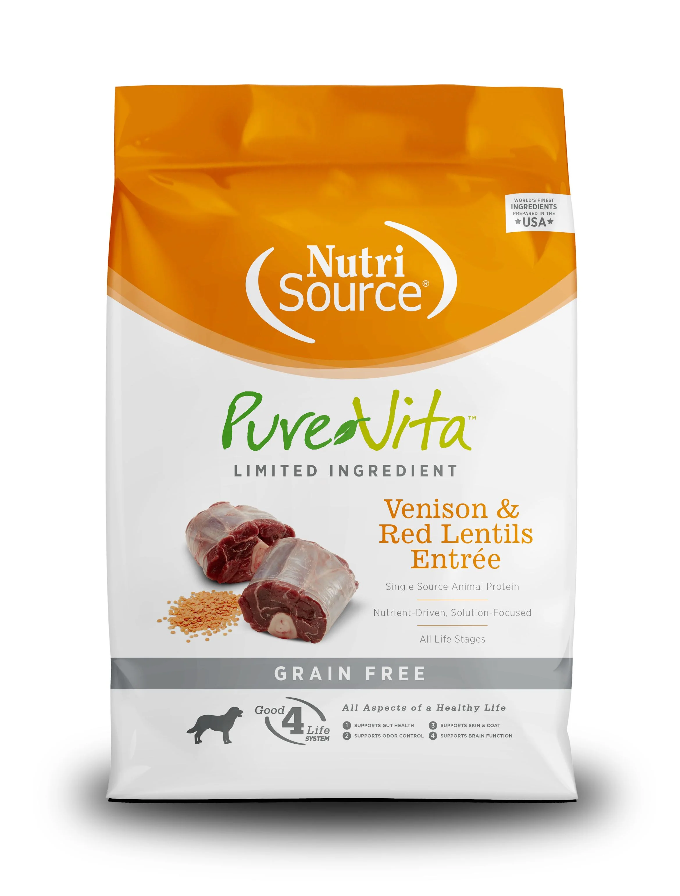 Pure Vita Grain-Free Venison & Red Lentils Entree - Image 4