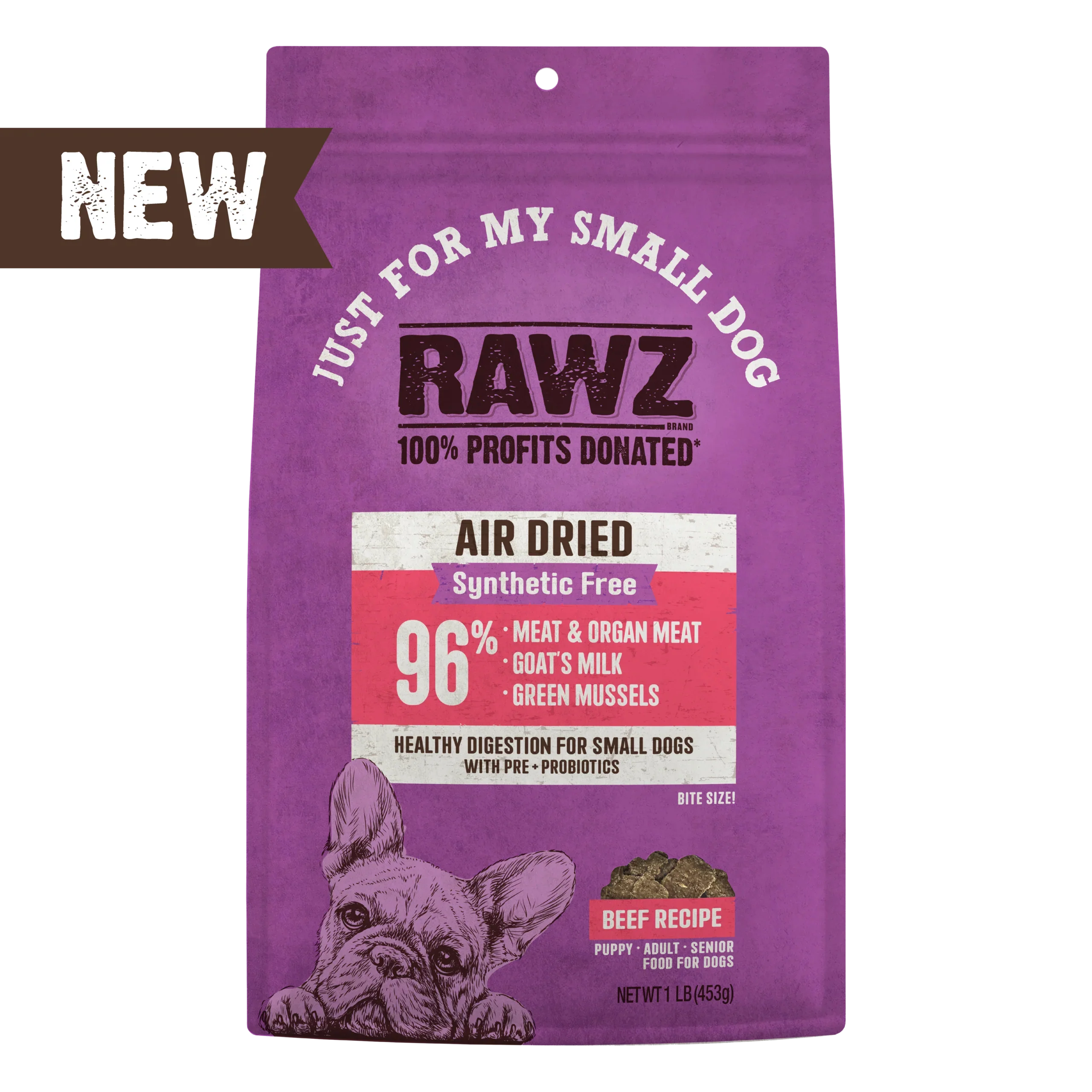 Rawz Air Dried Just for My Small Dog Beef - Image 2