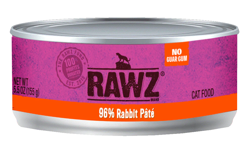 Rawz Cat 96% Rabbit Pate - Image 2