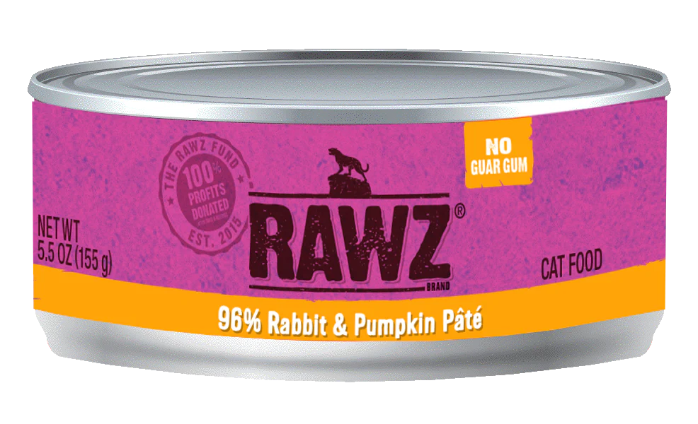 Rawz Cat 96% Rabbit & Pumpkin Pate - Image 2