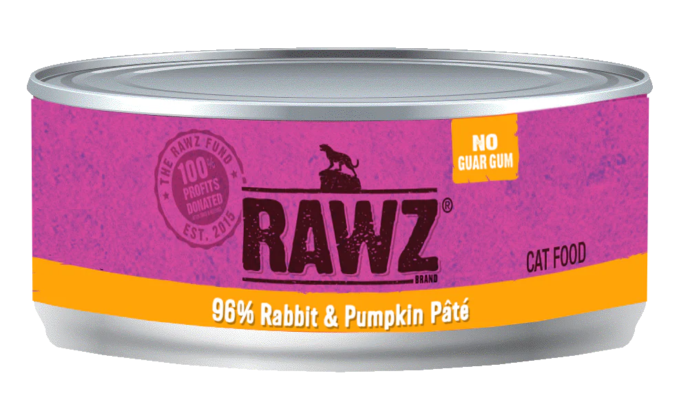 Rawz Cat 96% Rabbit & Pumpkin Pate - Image 3