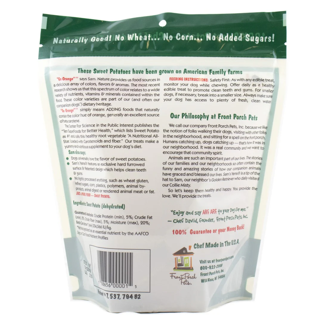 Sams Yams Veggie Rawhide - Image 4