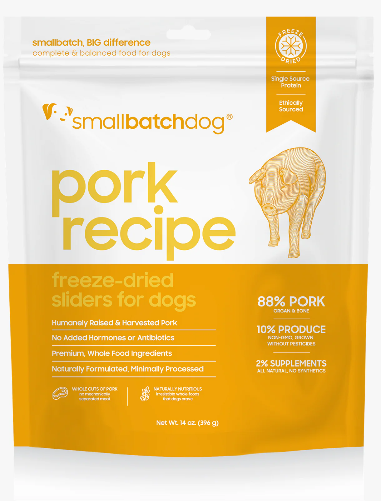 Small Batch Freeze Dried Pork Sliders 14 oz. - Image 3