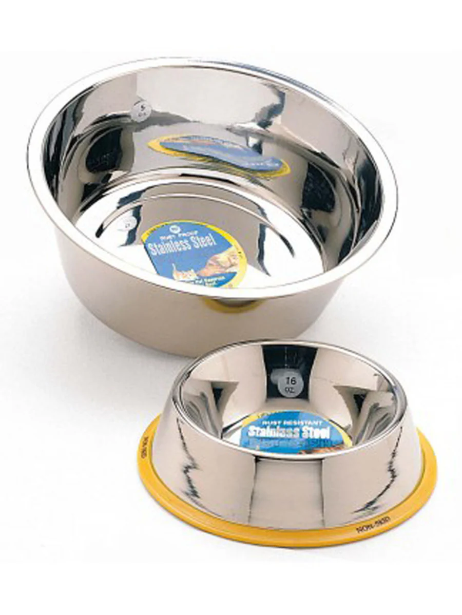 Spot Stainless Steel Mirror Finish Dog Bowl - Image 4