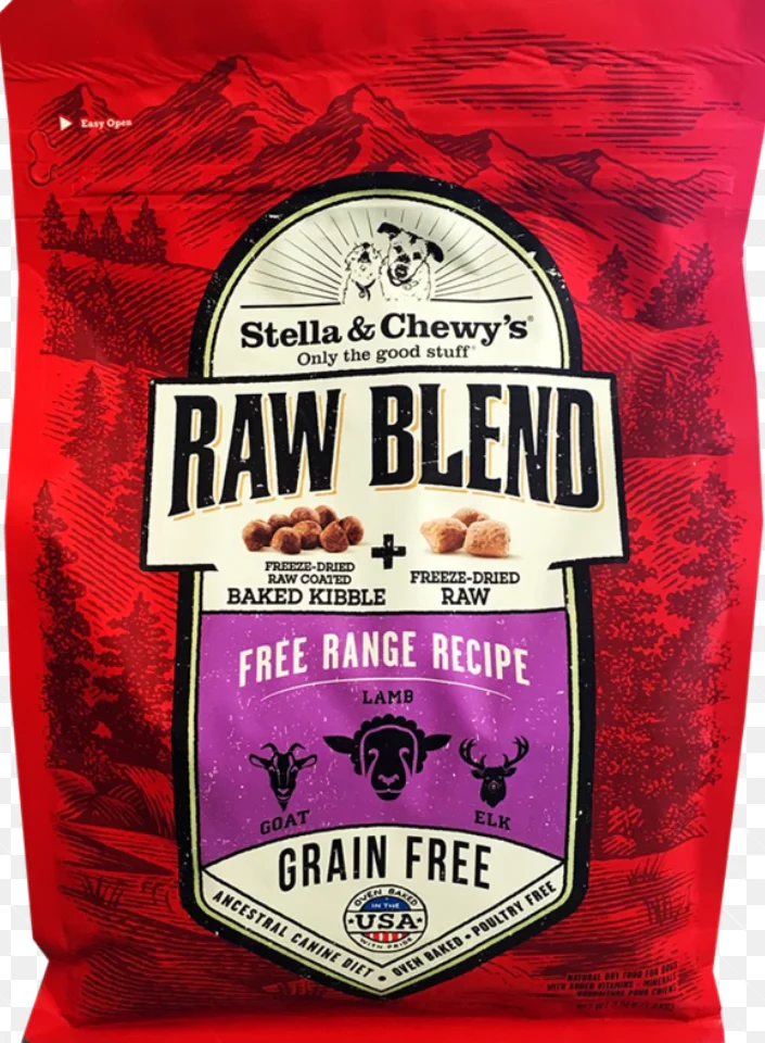 Stella & Chewy's Raw Blend Free Range Recipe Kibble - Image 4