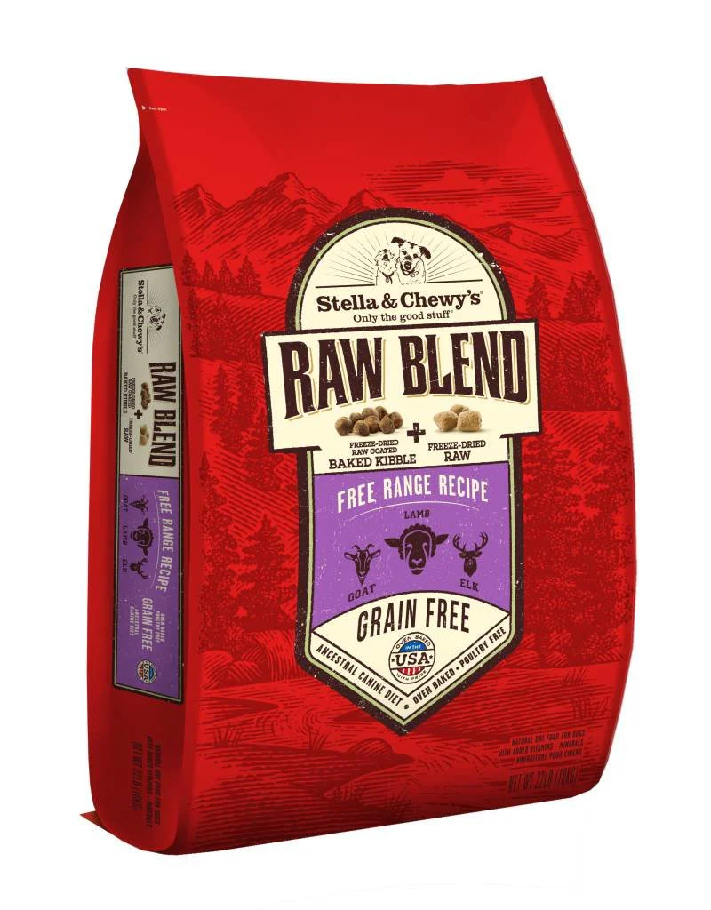 Stella & Chewy's Raw Blend Free Range Recipe Kibble - Image 5
