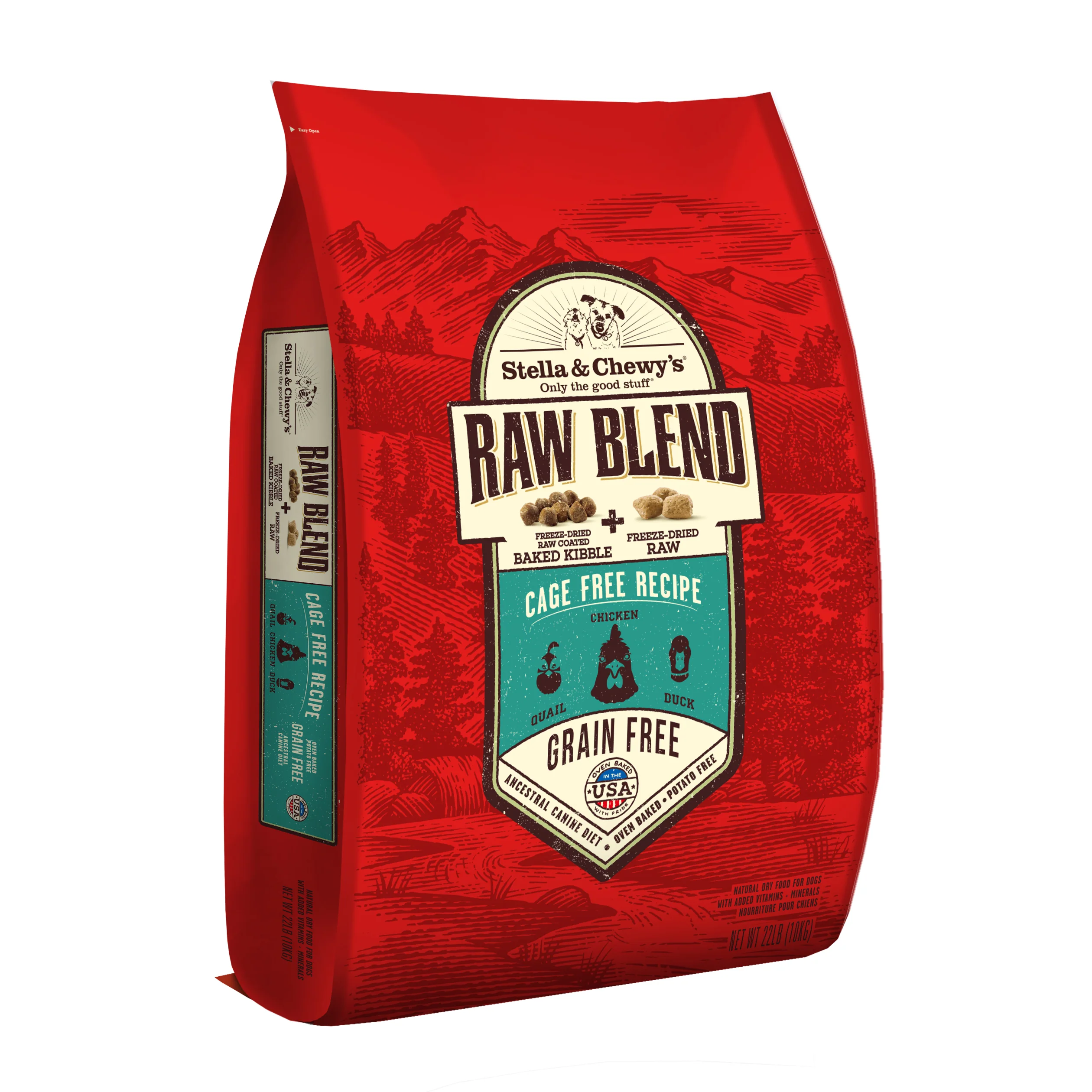 Stella & Chewy's Cage-Free Raw Blend Kibble - Image 4