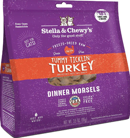 Stella & Chewy's Cat Freeze-Dried  Tummy Ticklin' Turkey - Image 4