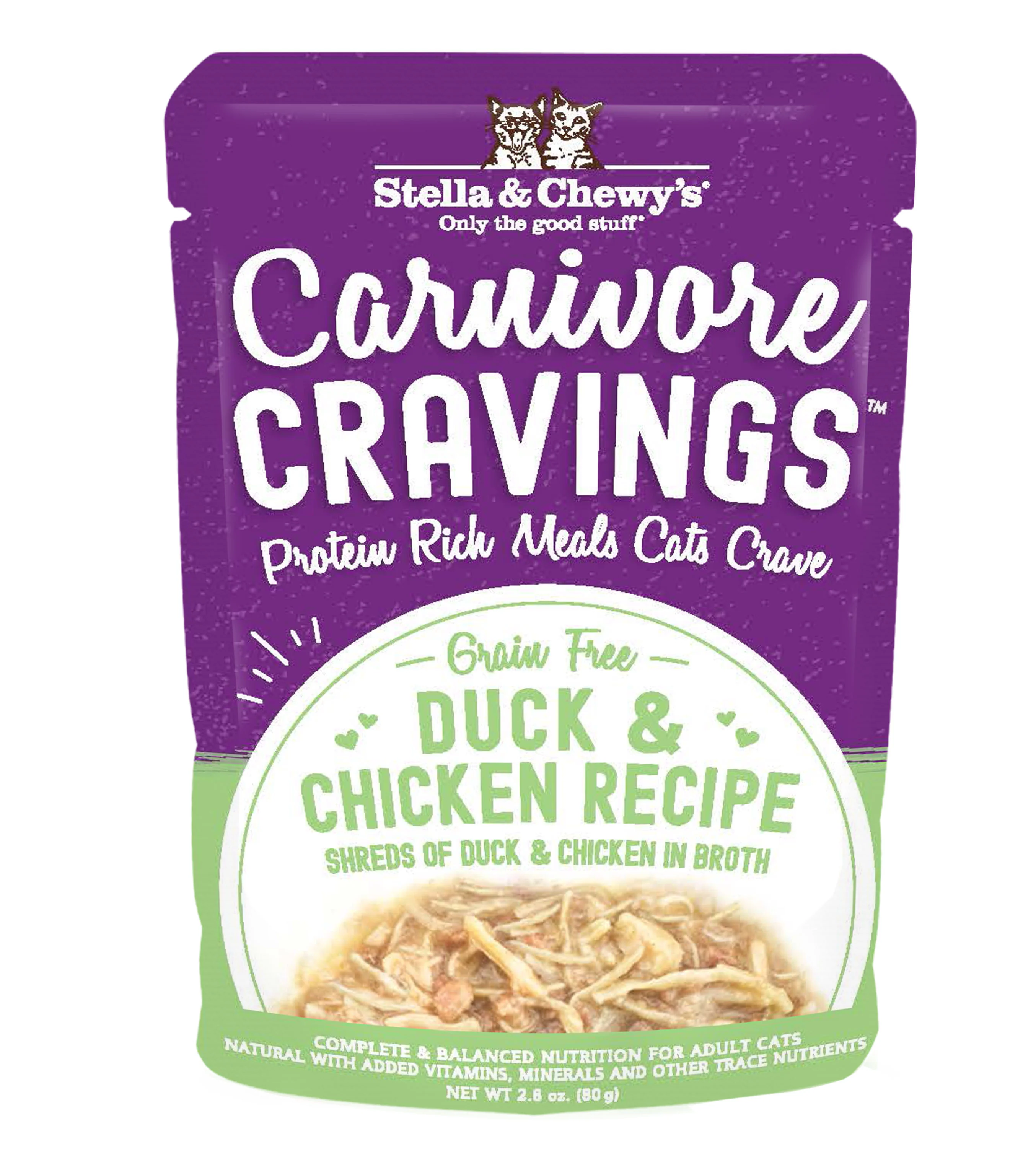 Stella & Chewy's Cat Carnivore Cravings Duck & Chicken Pouch - Image 3