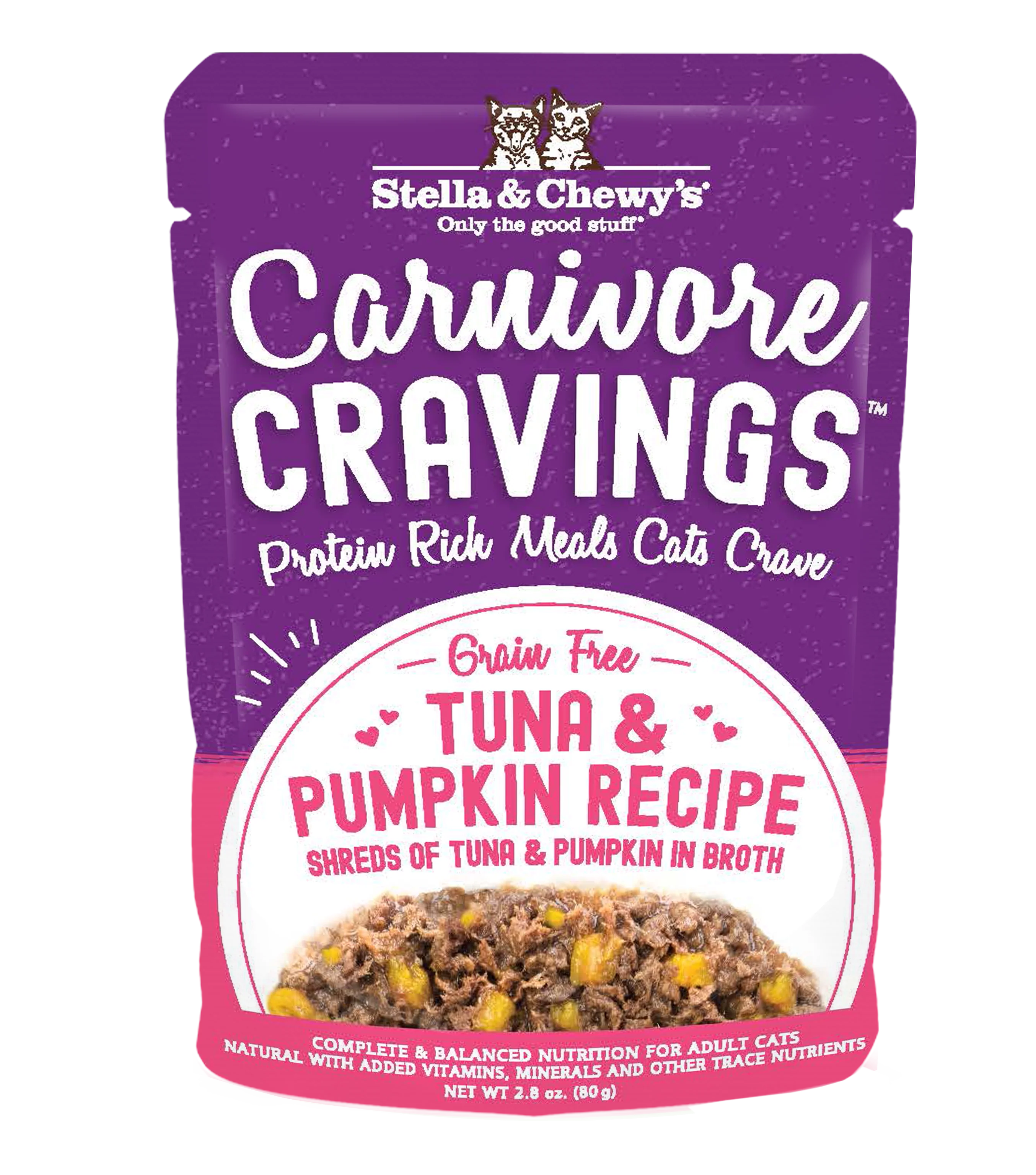 Stella & Chewy's Cat Carnivore Cravings Tuna & Pumpkin Pouch - Image 4