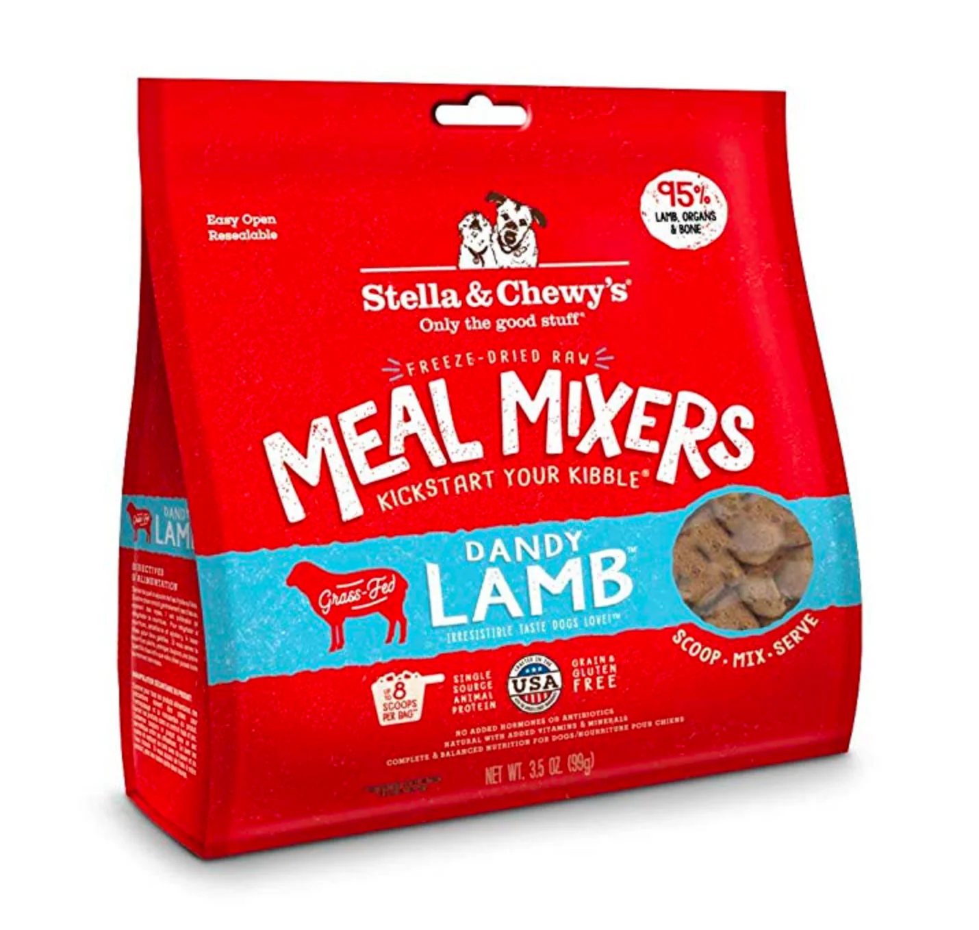 Stella & Chewy's Freeze-Dried Meal Mixers Dandy Lamb - Image 4