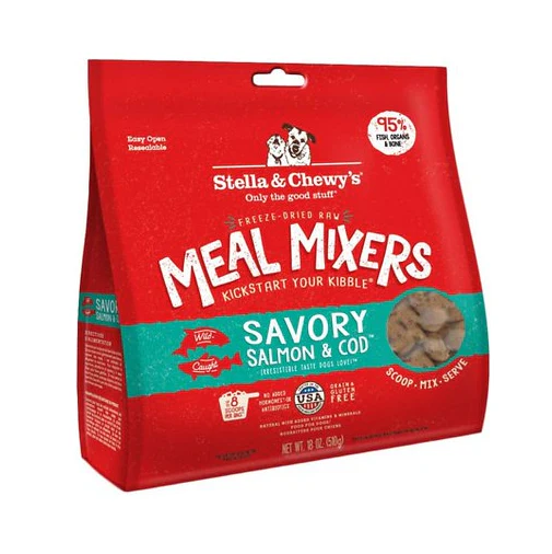 Stella & Chewy's Freeze-Dried Meal Mixers Savory Salmon & Cod - Image 4