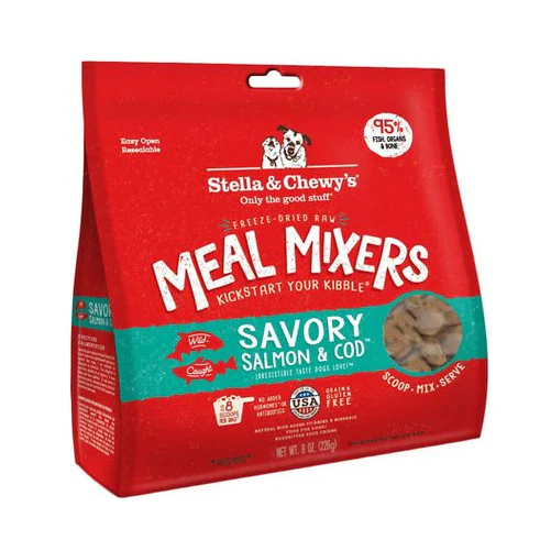 Stella & Chewy's Freeze-Dried Meal Mixers Savory Salmon & Cod - Image 5