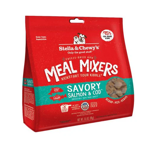 Stella & Chewy's Freeze-Dried Meal Mixers Savory Salmon & Cod - Image 6