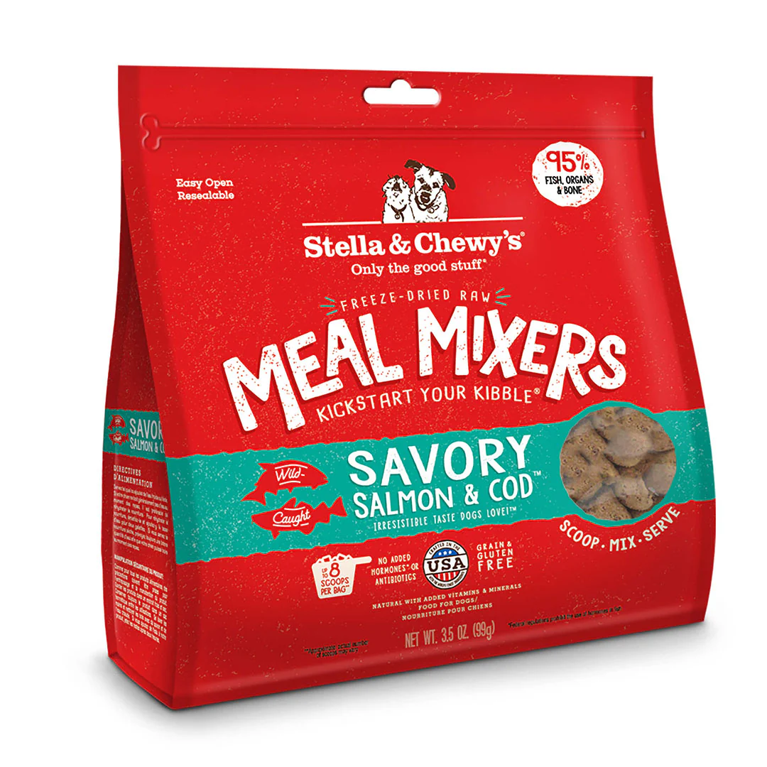Stella & Chewy's Freeze-Dried Meal Mixers Savory Salmon & Cod - Image 7