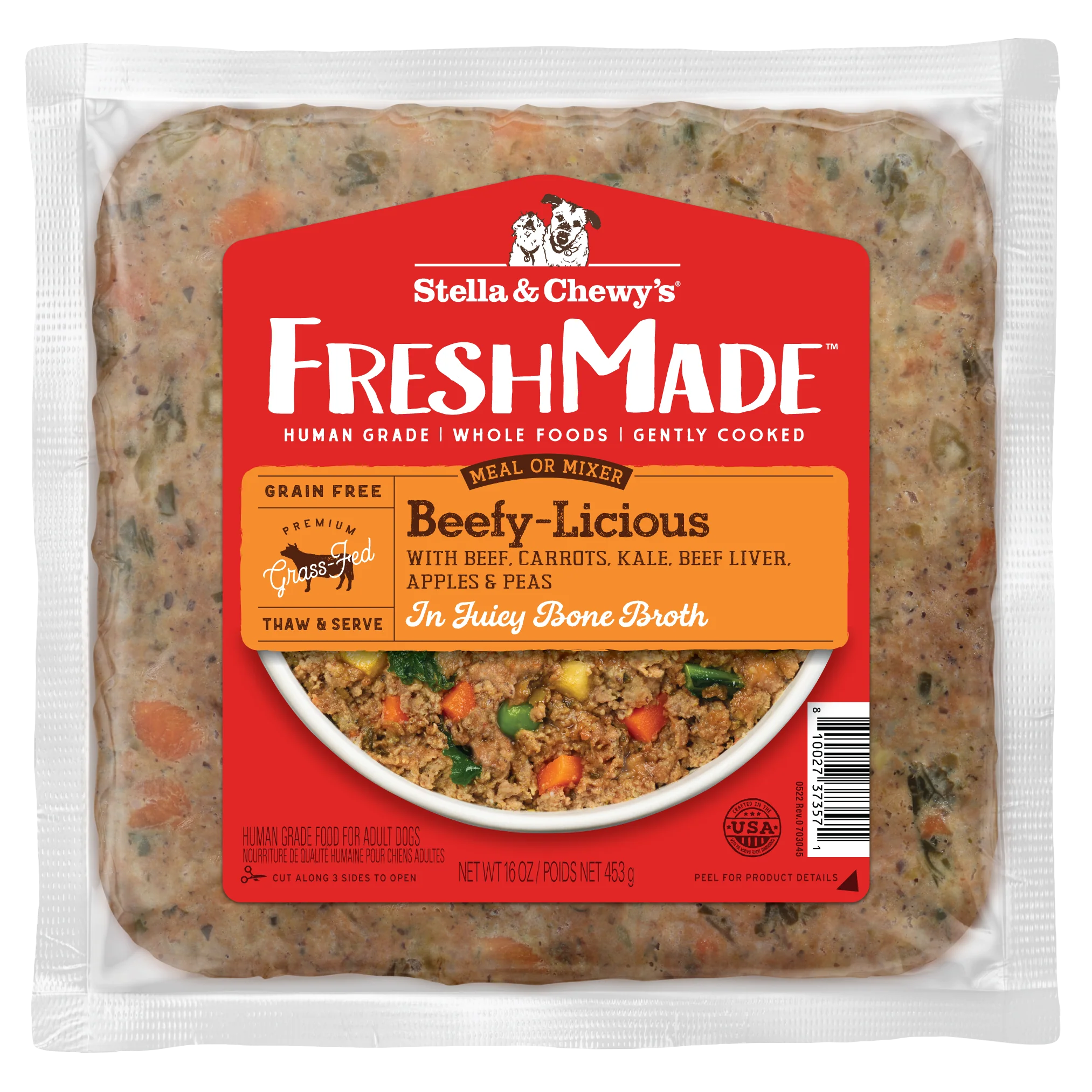 Stella & Chewy's Frozen Gently Cooked Beefy-licious - Image 2