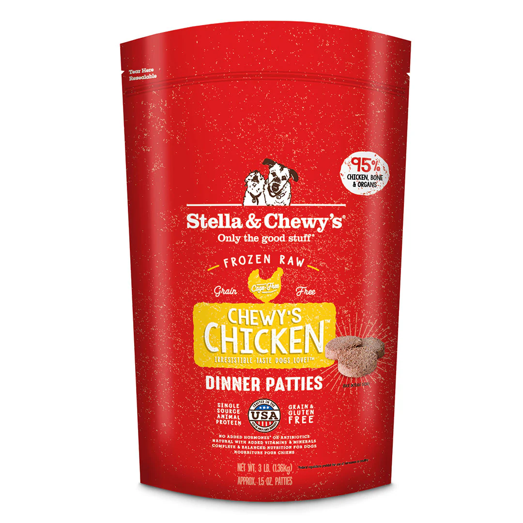 Stella & Chewy's Raw Frozen Chewy's Chicken Dinner Patties - Image 3