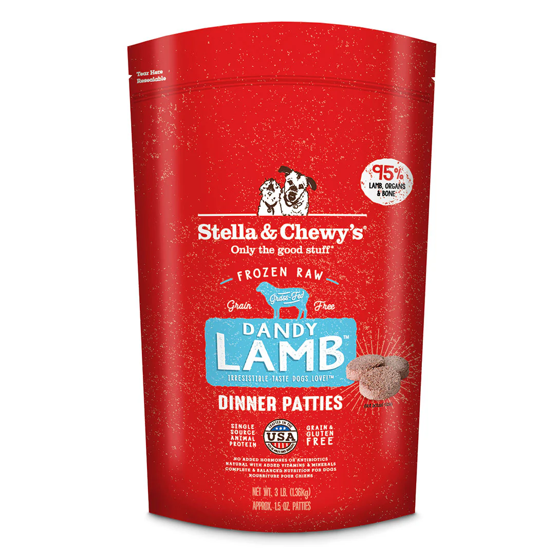 Stella & Chewy's Raw Frozen Dandy Lamb Dinner Patties - Image 3