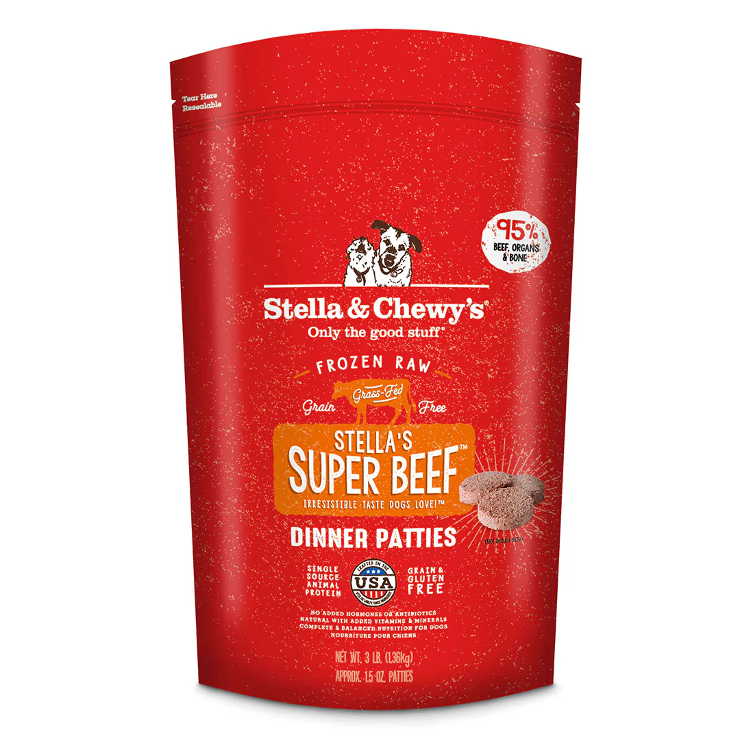 Stella & Chewy's Raw Frozen Stella's Super Beef Dinner Patties - Image 5