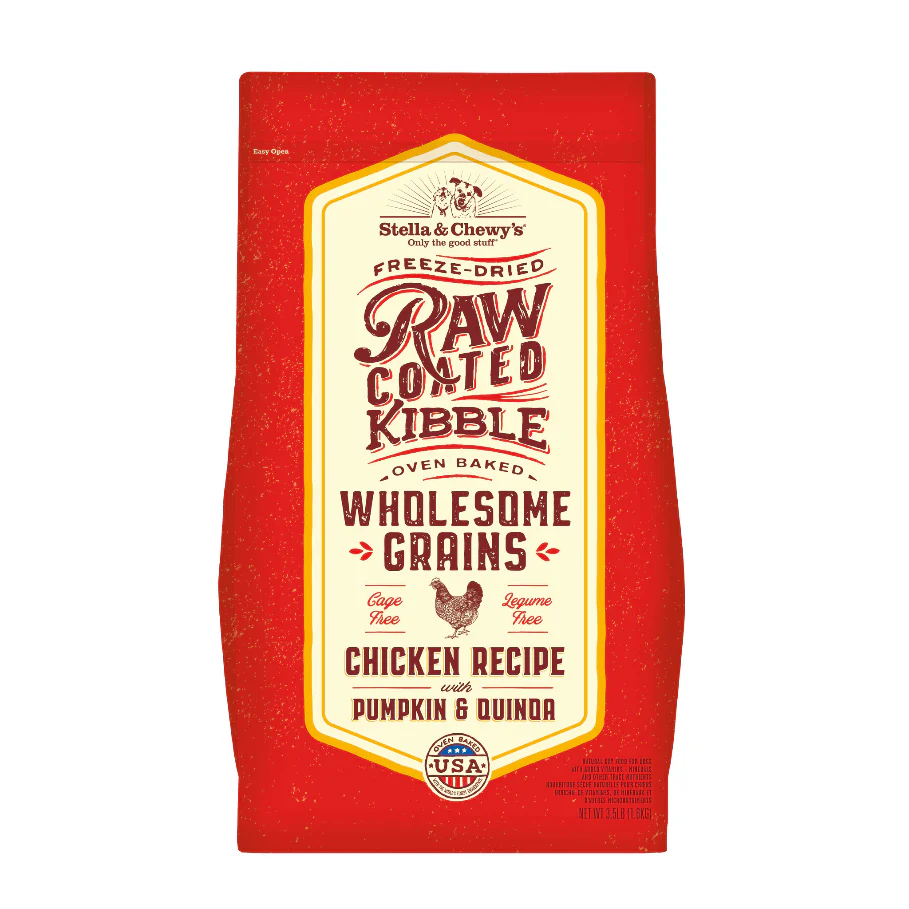 Stella & Chewy's Raw Coated Wholesome Grains Chicken With Pumpkin - Image 3