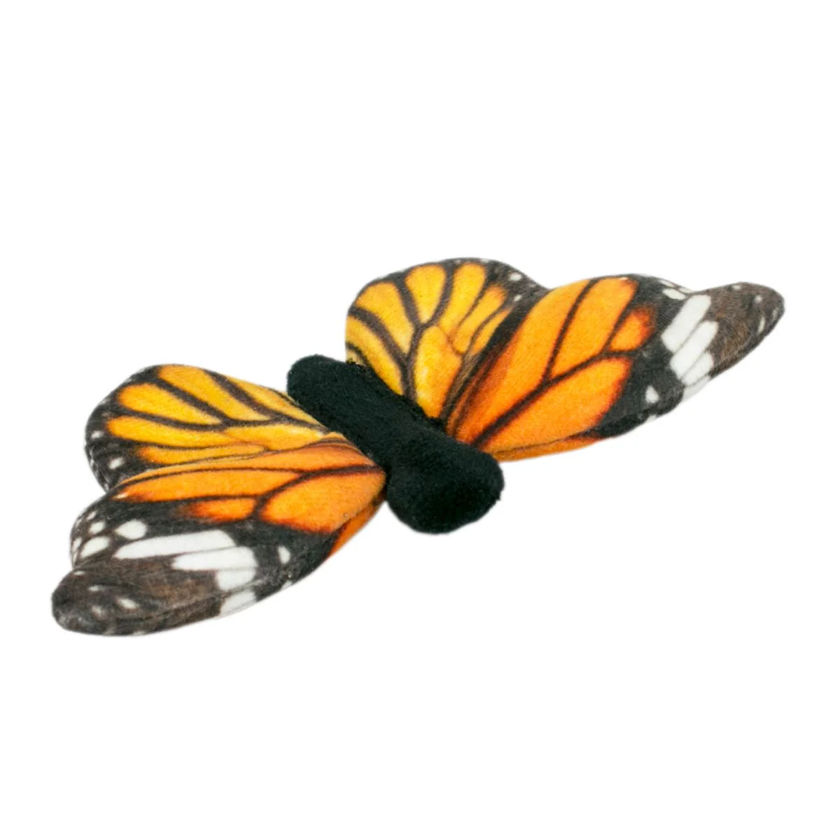 Tall Tail Plush Monarch Squeaker Toy 6" - Image 2