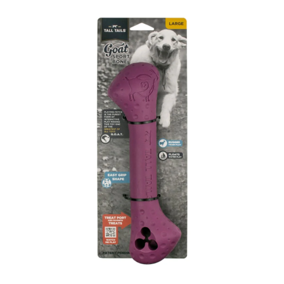 Tall Tails GOAT Rubber Bone - Image 3