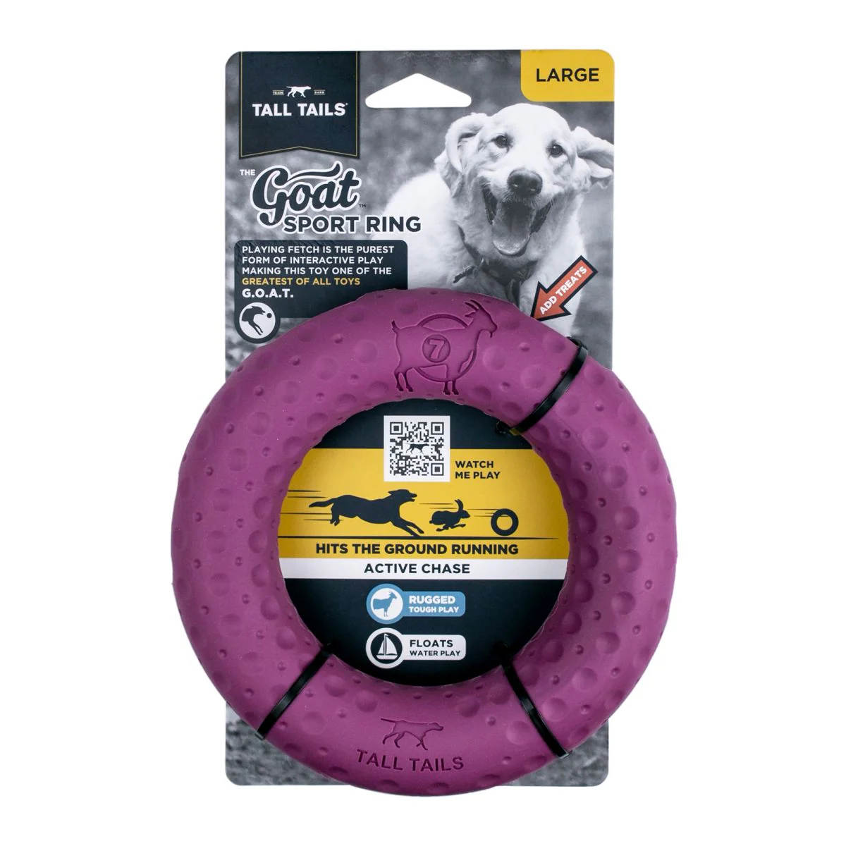 Tall Tails GOAT Rubber Ring - Image 3