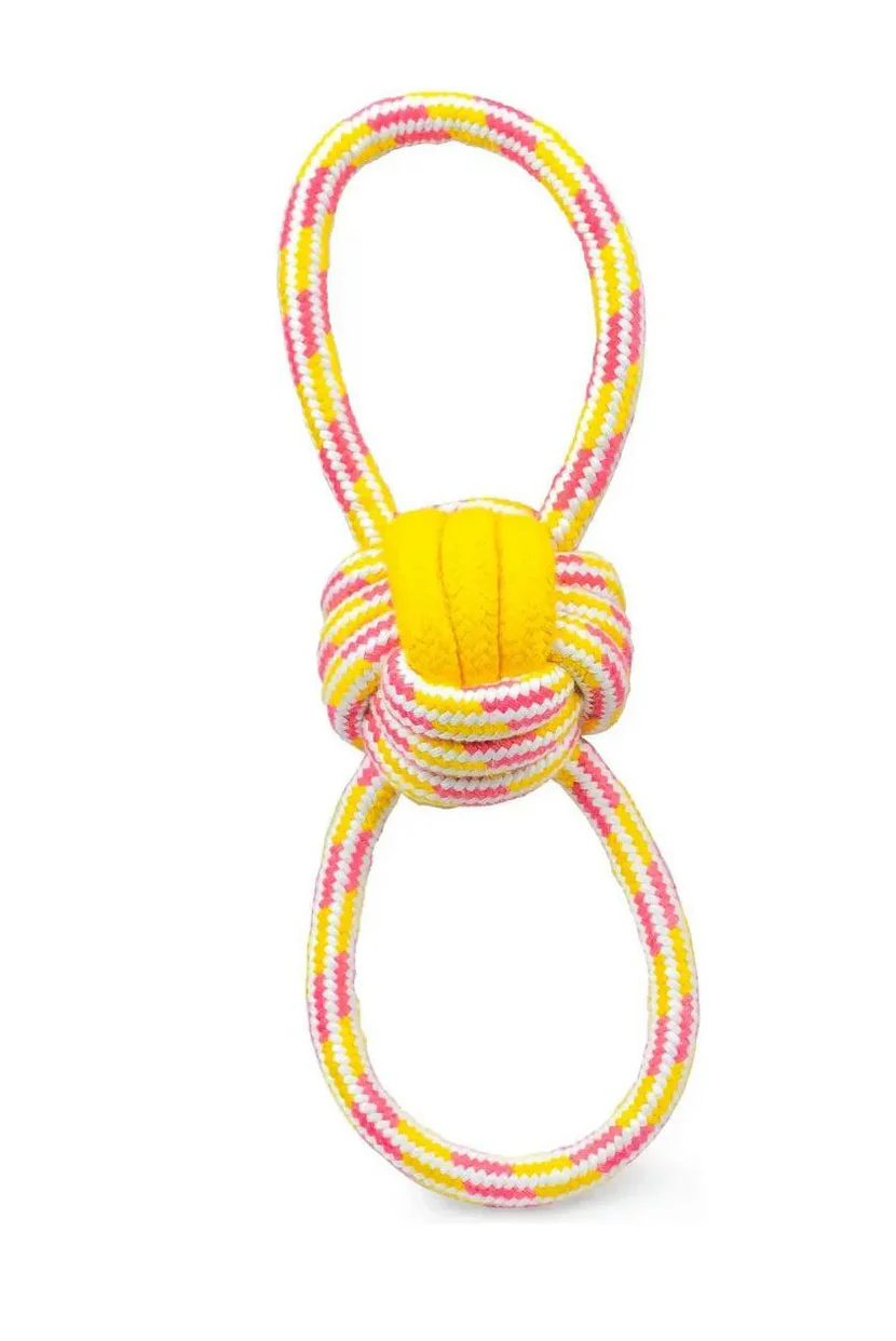 Thoozy Pet Figure 8 Knot Ball Rope 11.5" - Image 3