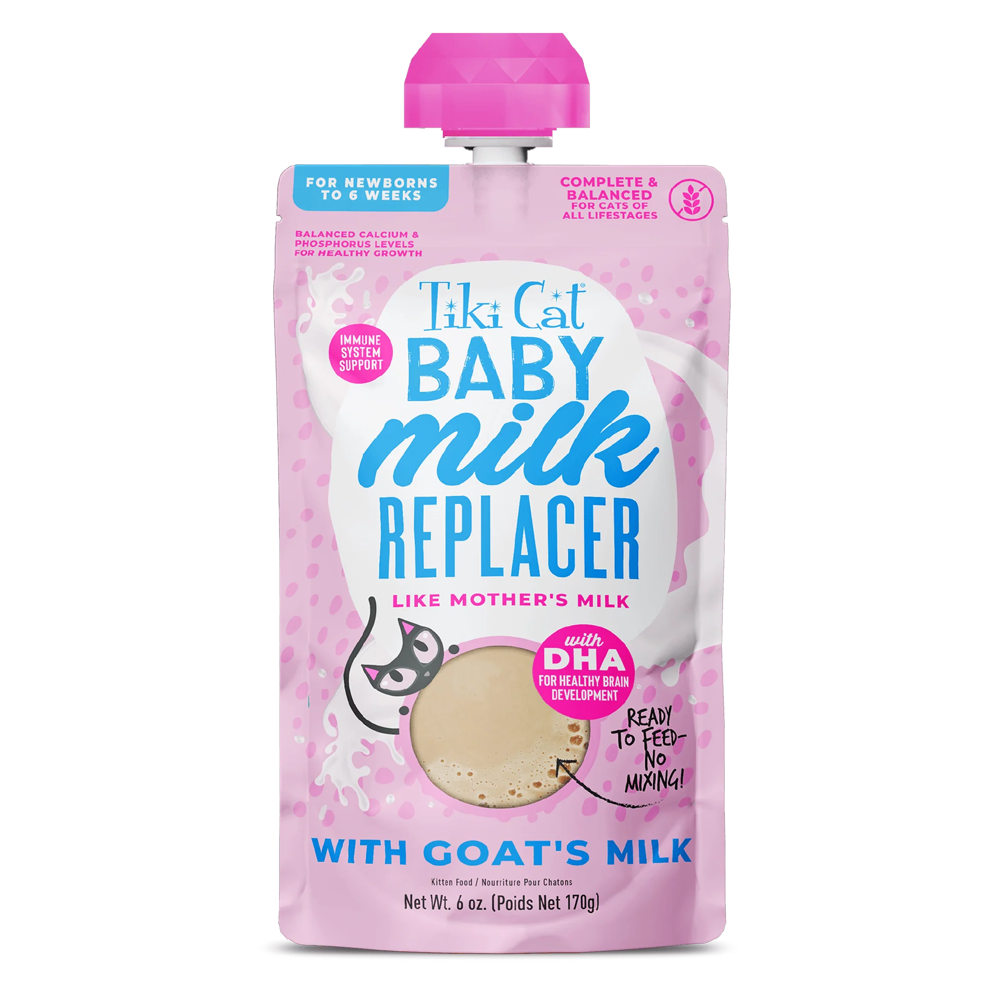 Tiki Cat Baby Milk Replacer With Goat Milk - Image 2