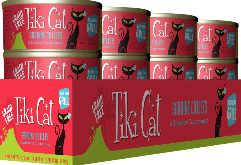 Tiki Cat Grill Sardine Cutlets  in Lobster Consomme - Image 2