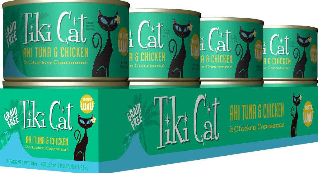 Tiki Cat Luau Ahi Tuna & Chicken in Chicken Consomme - Image 3