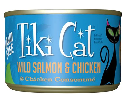 Tiki Cat Wild Salmon & Chicken in Chicken Consomme - Image 3