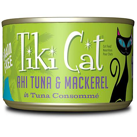 Tiki Cat Luau Ahi Tuna & Mackerel in Tuna Consomme - Image 3