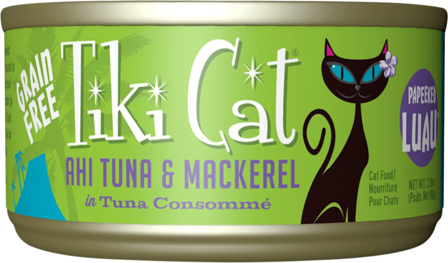 Tiki Cat Luau Ahi Tuna & Mackerel in Tuna Consomme - Image 5