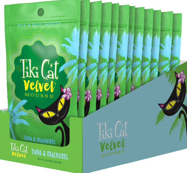 Tiki Cat Velvet Mousse Tuna & Mackerel Pouch - Image 2